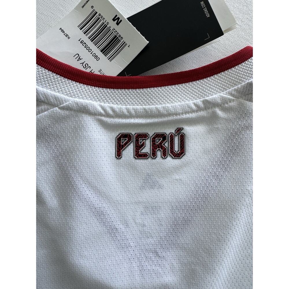 adidas men Peru 26 Home Authentic Jersey Size Medium NWT - Picture 3 of 8